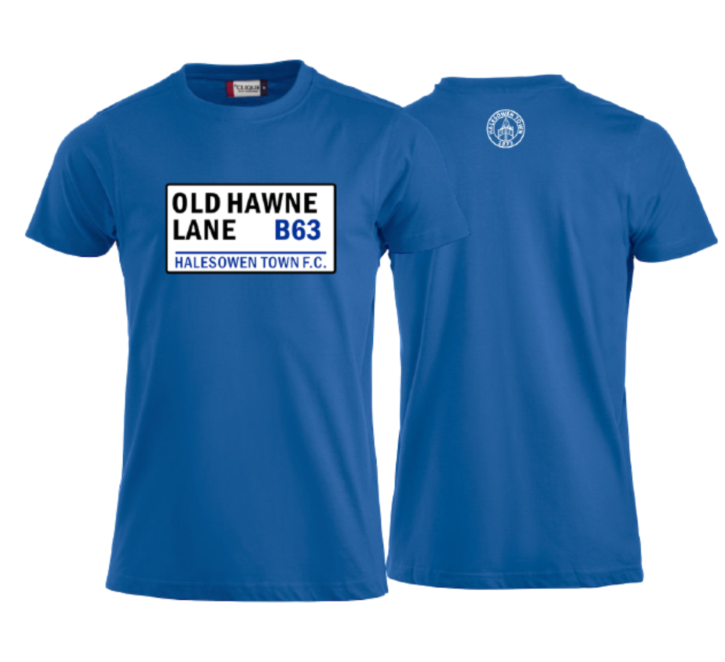 Premium Cotton T Shirt with desgin to front and club logo to back